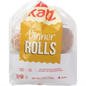 Katz Gluten Free Dinner Rolls, 4 Pc