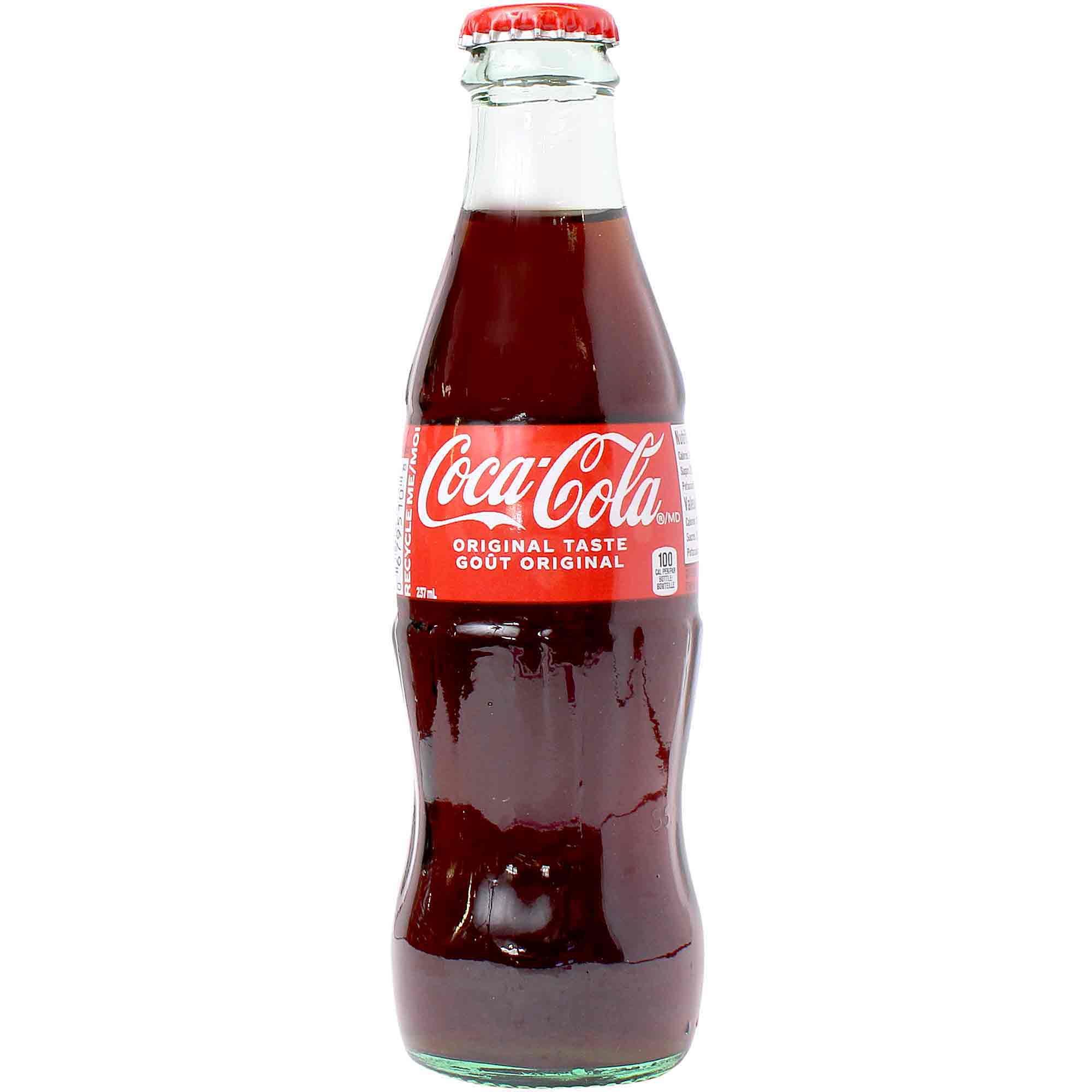 Coca Cola Small Glass Bottle, 8 Oz