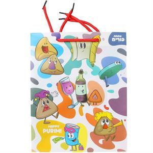 Cazenove Purim Multi Colored Shaped Bag, 1 Pc