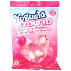 Yogueta Marshmallow Strawberry Vanilla Hearts, 5.2 Oz